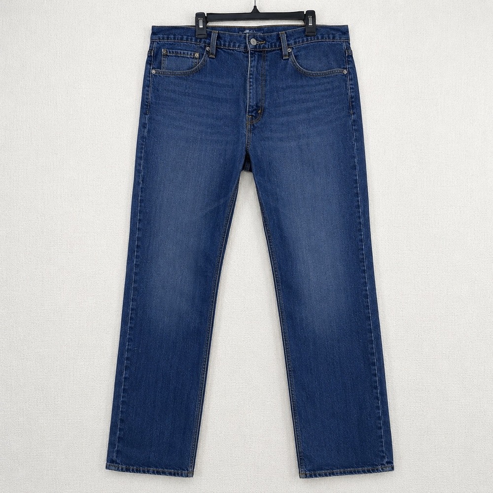 Hollister Epic‎ Flex Mens Straight Leg Jeans Medium Wash Blue 33X30